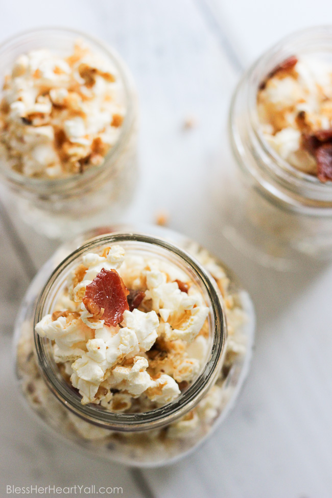 Maple Bacon Bourbon Popcorn, Bless Her Heart Y'all